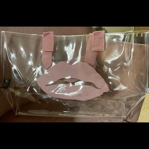 NWOT Clear tote